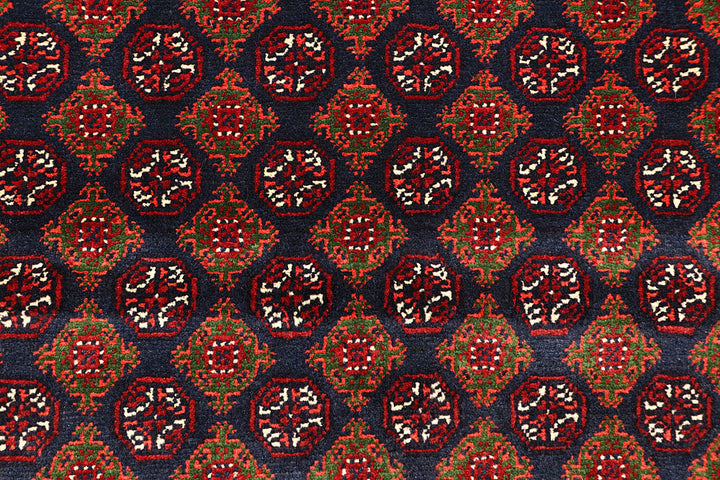 Multi Colored Baluchi 3' 4 x 5' 2 - No. 61814 - ALRUG Rug Store