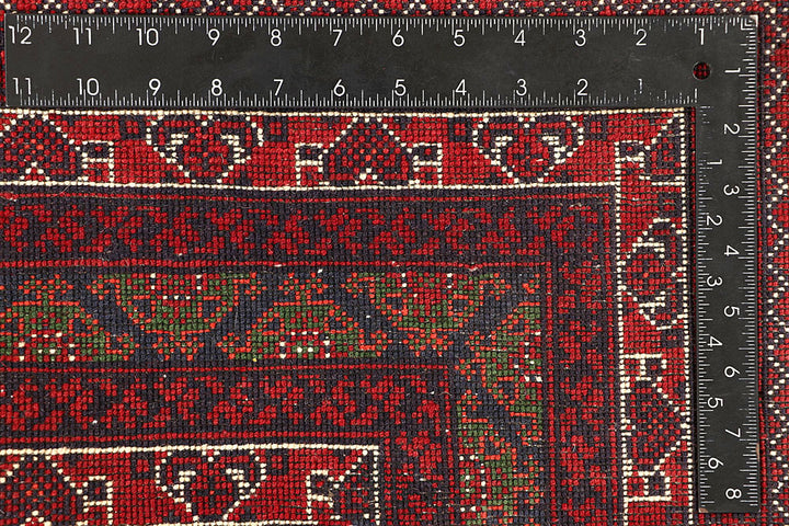 Multi Colored Baluchi 3' 4 x 5' 2 - No. 61814 - ALRUG Rug Store
