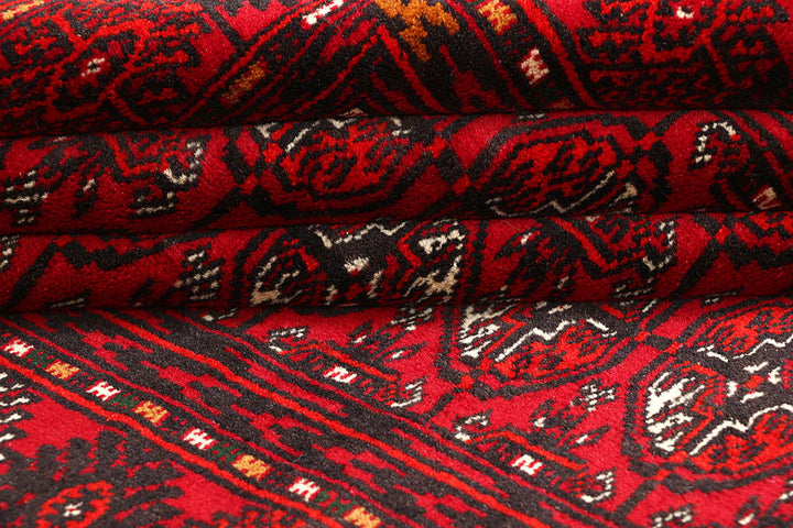 Firebrick Bokhara 3' 1 x 4' 7 - No. 61815 - ALRUG Rug Store