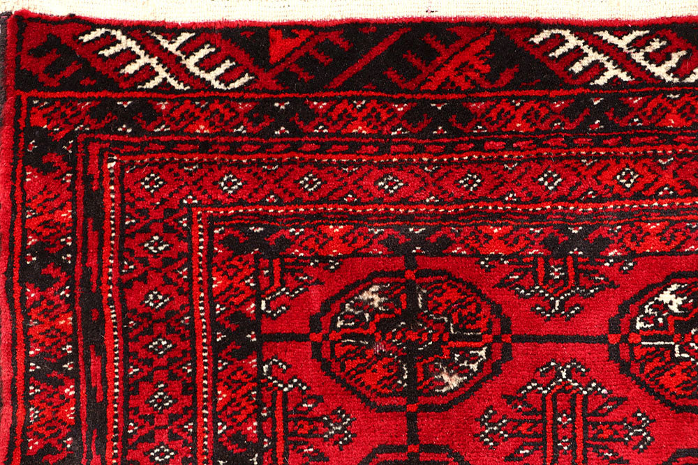 Red Bokhara 2' 9 x 4' 5 - No. 61816 - ALRUG Rug Store