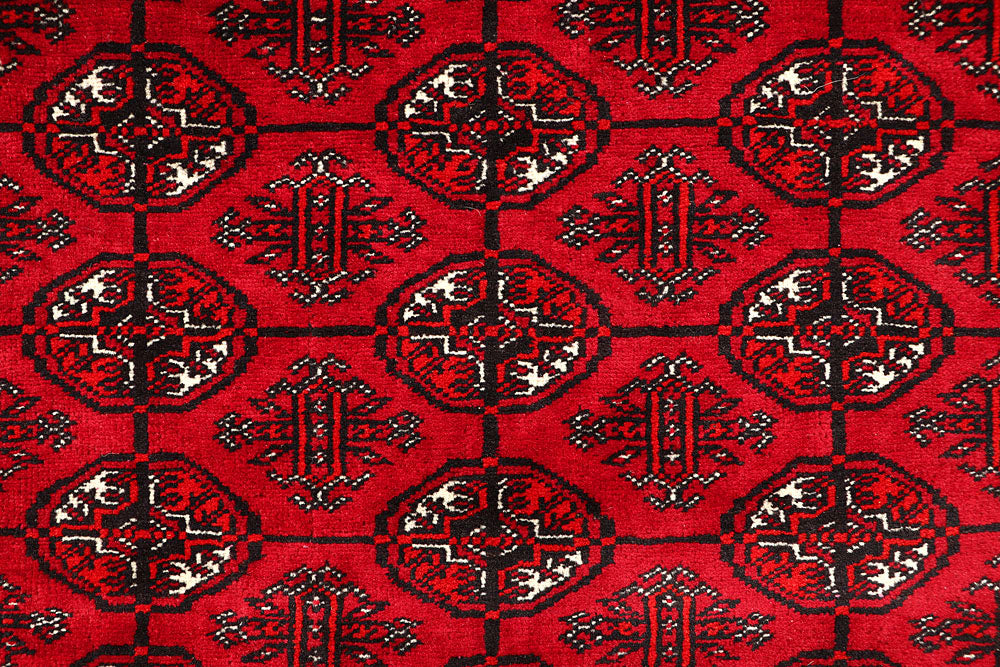 Red Bokhara 2' 9 x 4' 5 - No. 61816 - ALRUG Rug Store