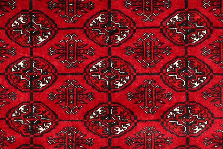 Red Bokhara 2' 9 x 4' 5 - No. 61816 - ALRUG Rug Store