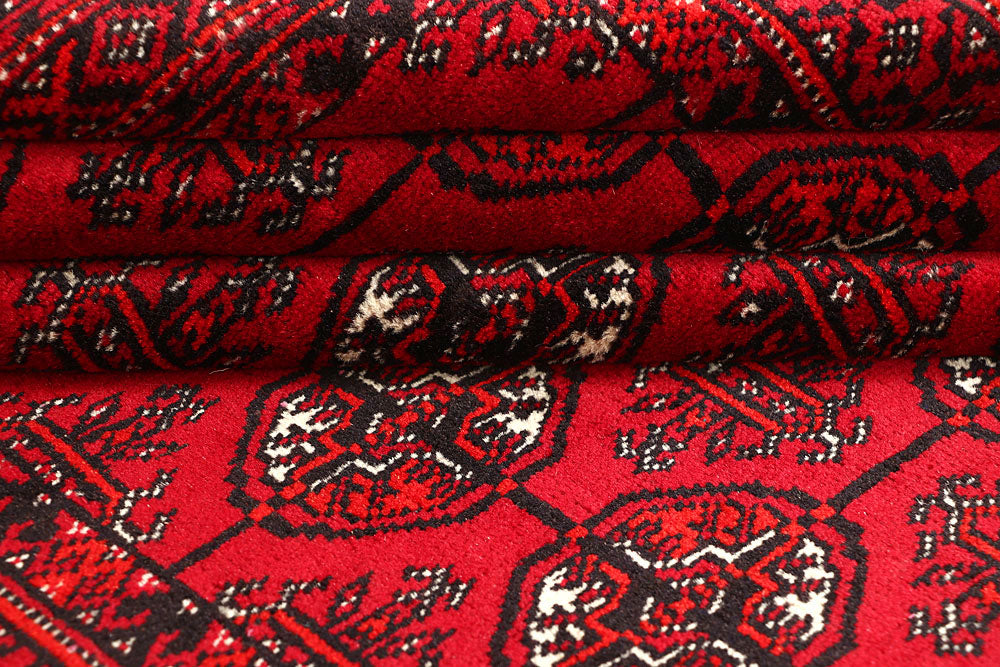 Red Bokhara 2' 9 x 4' 5 - No. 61816 - ALRUG Rug Store