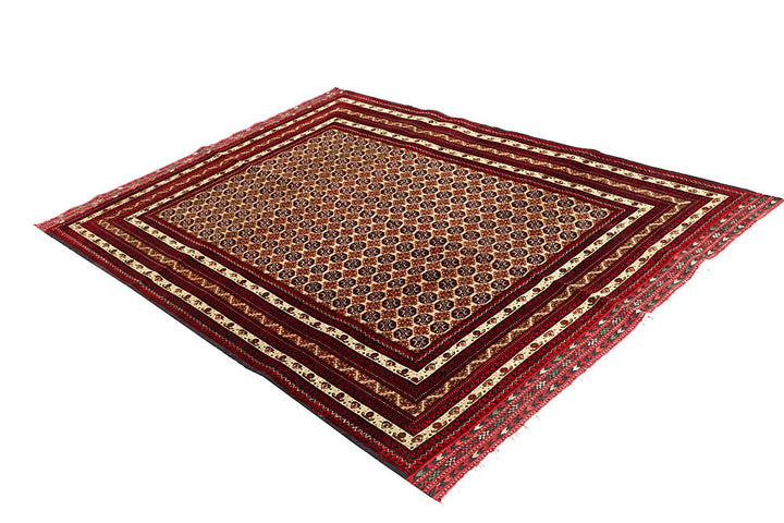 Multi Colored Baluchi 4' 10 x 6' 11 - No. 61823 - ALRUG Rug Store