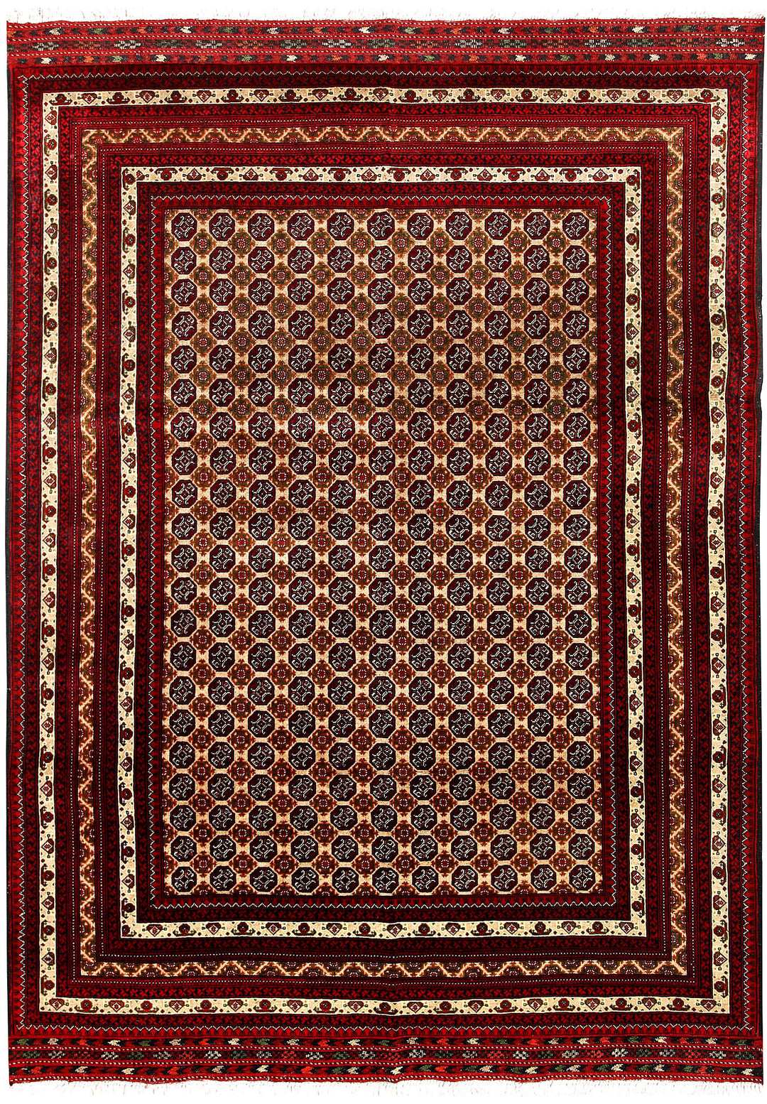 Multi Colored Baluchi 4' 10 x 6' 11 - No. 61823 - ALRUG Rug Store