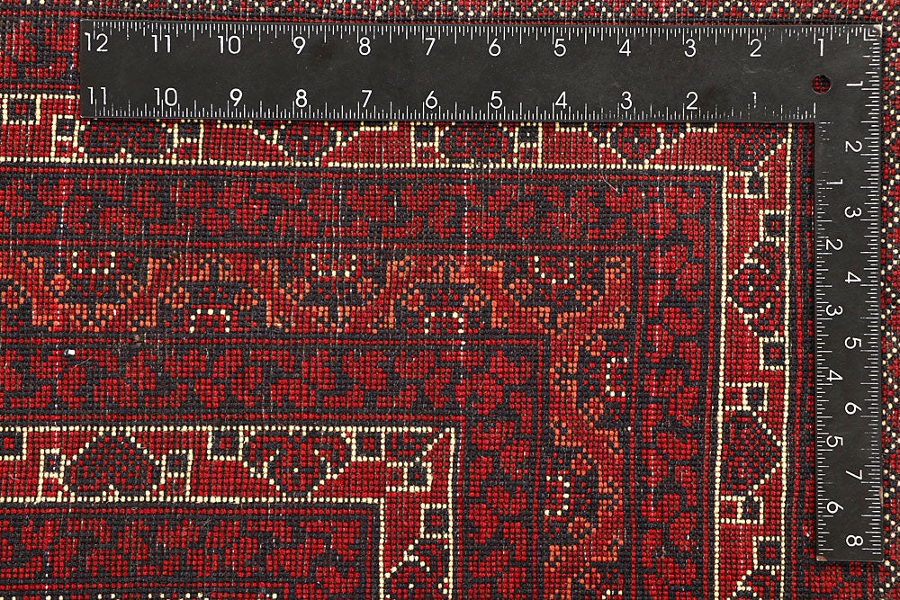 Firebrick Baluchi 5' x 6' 5 - No. 61824 - ALRUG Rug Store