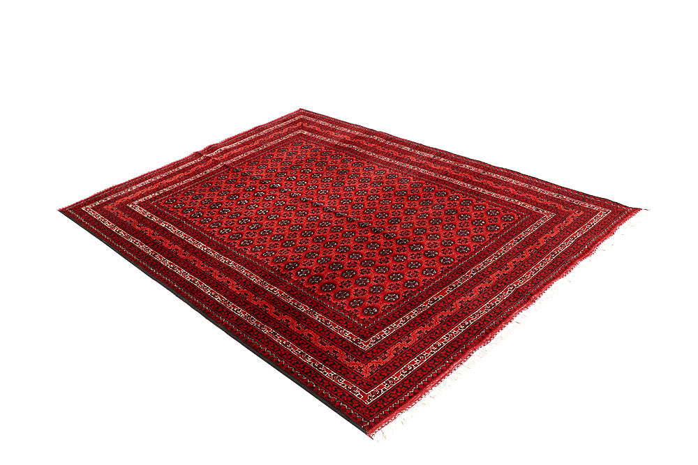 Firebrick Baluchi 4' 10 x 6' 6 - No. 61825 - ALRUG Rug Store