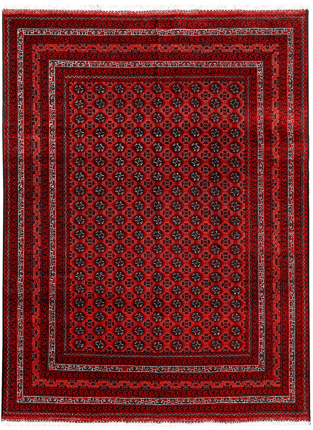 Firebrick Baluchi 4' 10 x 6' 6 - No. 61825 - ALRUG Rug Store