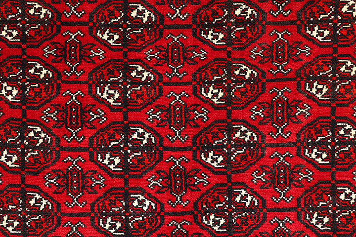 Firebrick Bokhara 4' 3 x 6' 6 - No. 61826 - ALRUG Rug Store