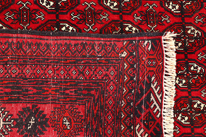 Firebrick Bokhara 4' 3 x 6' 6 - No. 61826 - ALRUG Rug Store