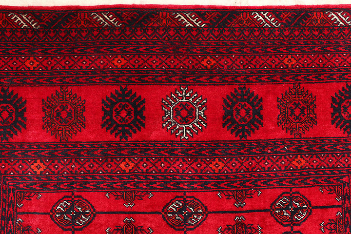 Firebrick Bokhara 4' 6 x 6' 2 - No. 61827 - ALRUG Rug Store