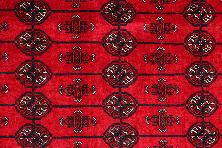 Firebrick Bokhara 4' 6 x 6' 2 - No. 61827 - ALRUG Rug Store