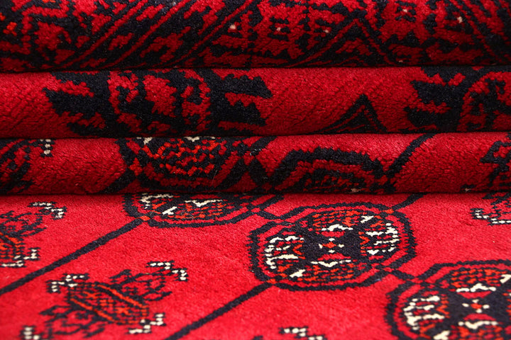 Firebrick Bokhara 4' 6 x 6' 2 - No. 61827 - ALRUG Rug Store