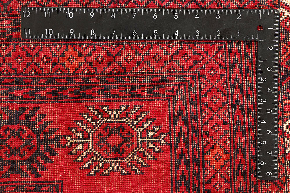 Firebrick Bokhara 4' 6 x 6' 2 - No. 61827 - ALRUG Rug Store