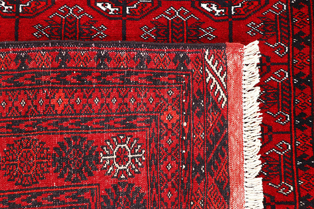 Firebrick Bokhara 4' 1 x 6' 1 - No. 61829 - ALRUG Rug Store