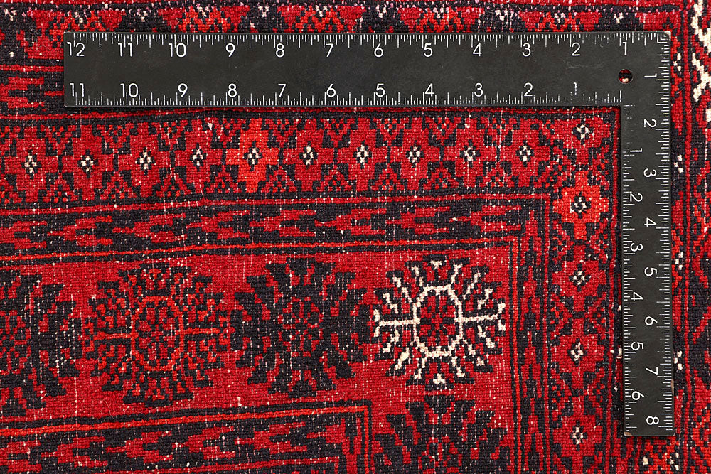 Firebrick Bokhara 4' 1 x 6' 1 - No. 61829 - ALRUG Rug Store