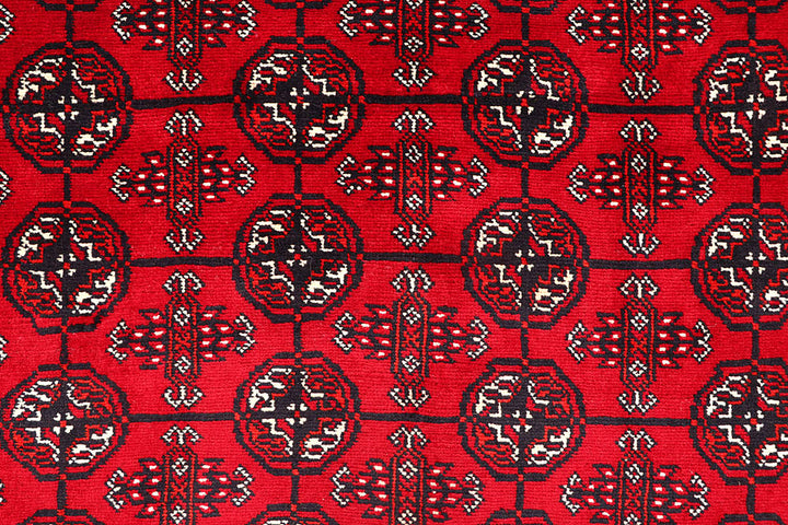 Firebrick Bokhara 4' x 6' 4 - No. 61830 - ALRUG Rug Store