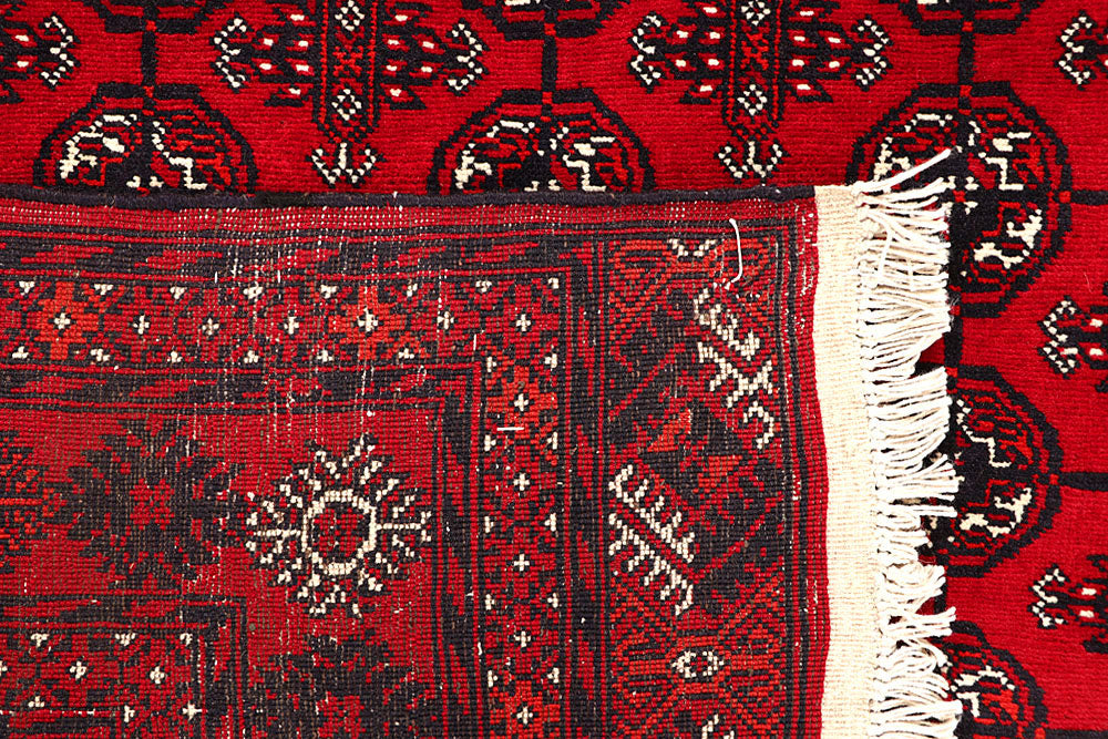 Firebrick Bokhara 4' x 6' 4 - No. 61830 - ALRUG Rug Store
