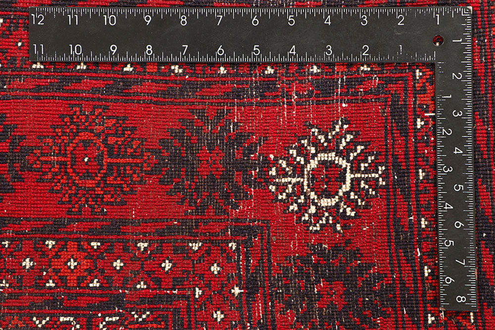 Firebrick Bokhara 4' x 6' 4 - No. 61830 - ALRUG Rug Store