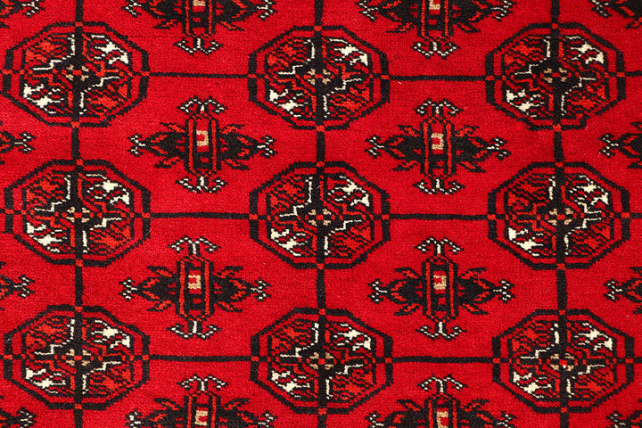 Firebrick Bokhara 4' 2 x 5' 6 - No. 61832 - ALRUG Rug Store