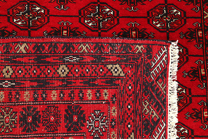 Firebrick Bokhara 4' 2 x 5' 6 - No. 61832 - ALRUG Rug Store