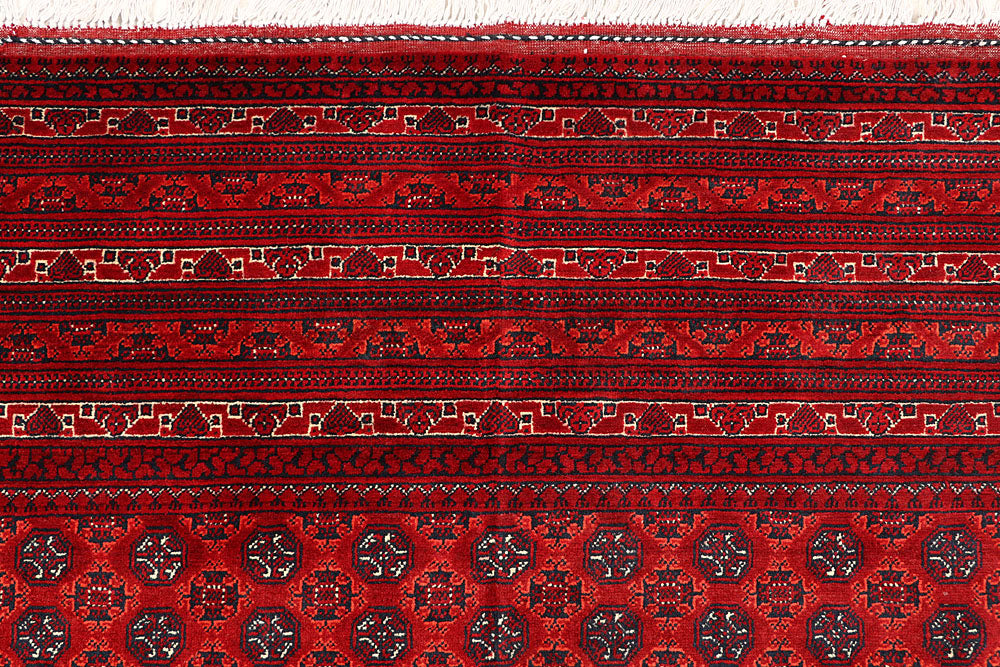 Firebrick Baluchi 6' 7 x 9' 5 - No. 61836 - ALRUG Rug Store