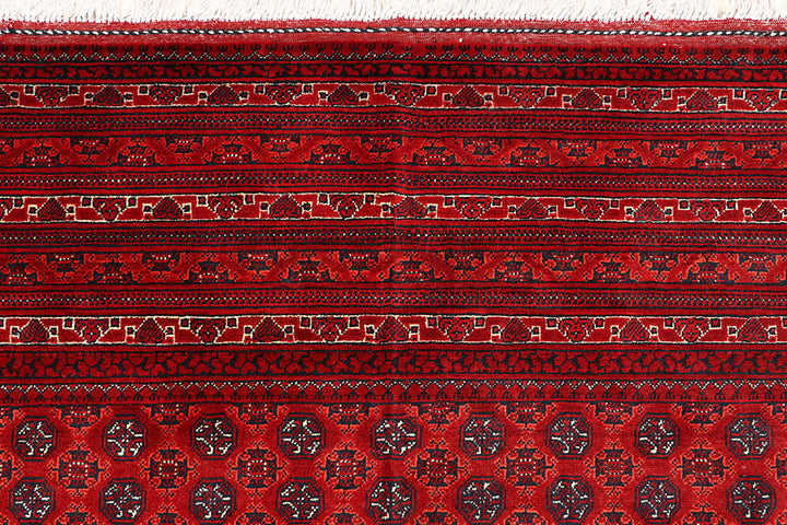 Firebrick Baluchi 6' 7 x 9' 5 - No. 61836 - ALRUG Rug Store