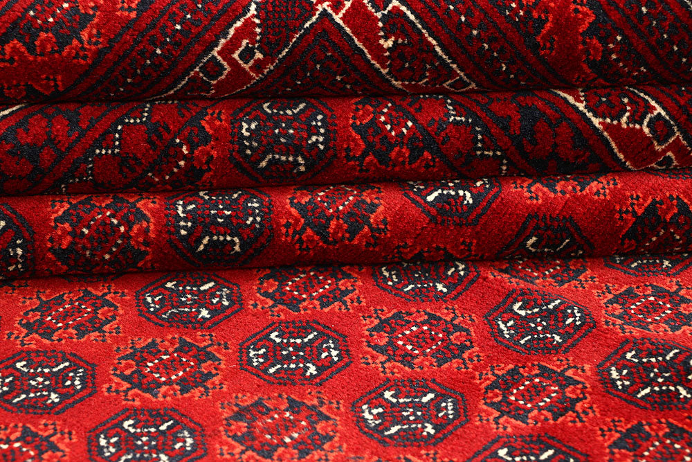 Firebrick Baluchi 6' 7 x 9' 5 - No. 61836 - ALRUG Rug Store