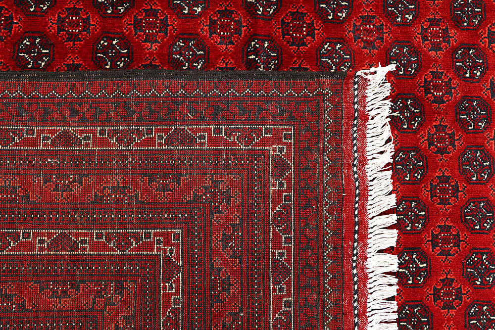 Firebrick Baluchi 6' 7 x 9' 5 - No. 61836 - ALRUG Rug Store