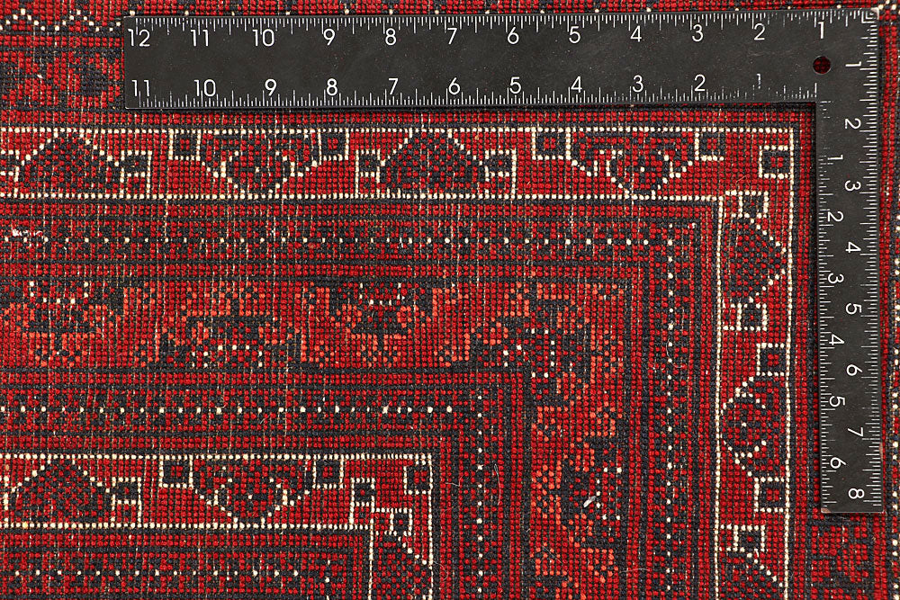 Firebrick Baluchi 6' 7 x 9' 5 - No. 61836 - ALRUG Rug Store