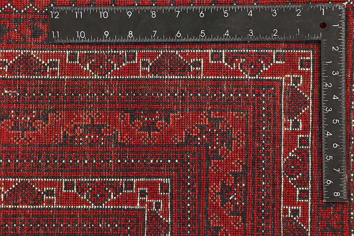 Firebrick Baluchi 6' 7 x 9' 5 - No. 61836 - ALRUG Rug Store