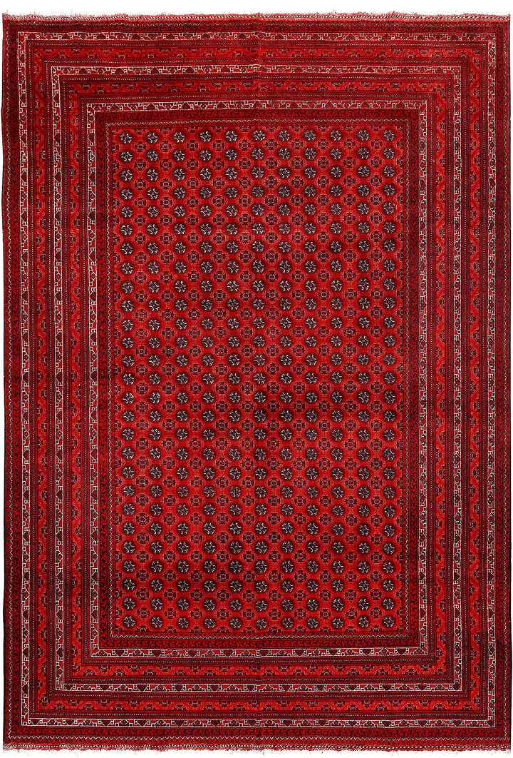 Firebrick Baluchi 6' 7 x 9' 5 - No. 61836 - ALRUG Rug Store