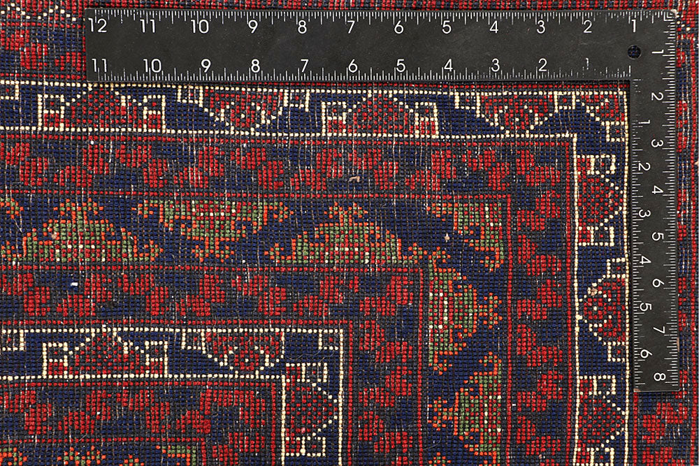 Multi Colored Baluchi 6' 4 x 9' 4 - No. 61837 - ALRUG Rug Store