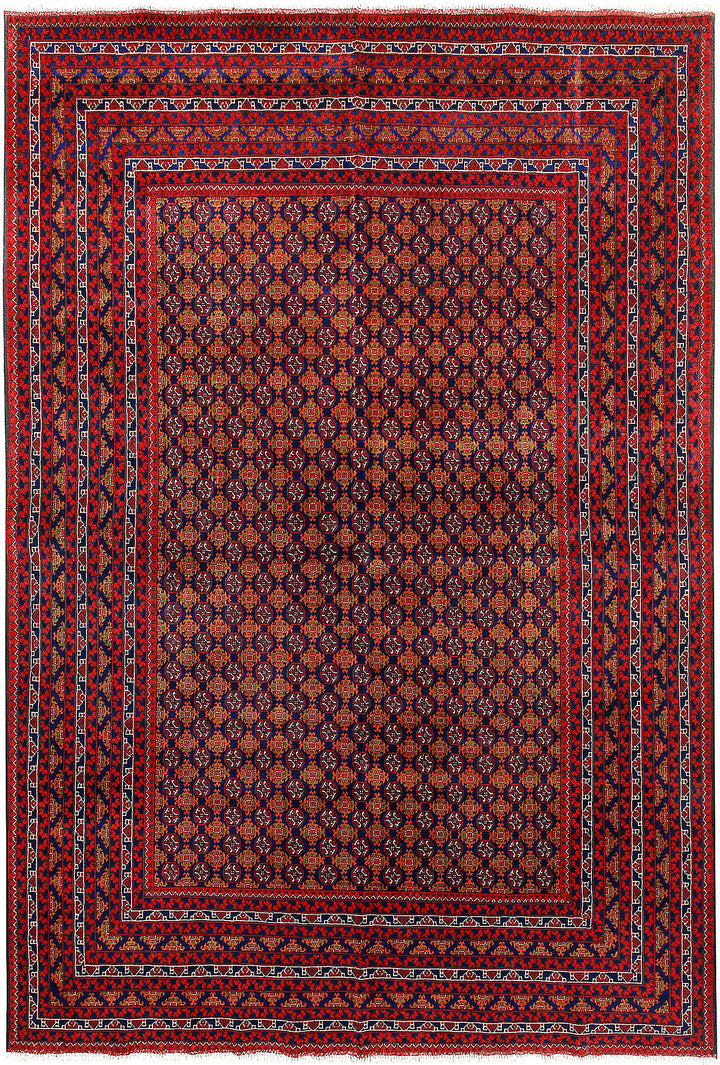 Multi Colored Baluchi 6' 4 x 9' 4 - No. 61837 - ALRUG Rug Store