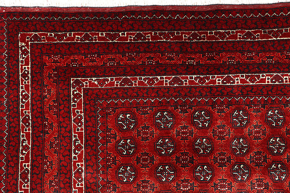 Firebrick Baluchi 6' 6 x 9' 6 - No. 61838 - ALRUG Rug Store