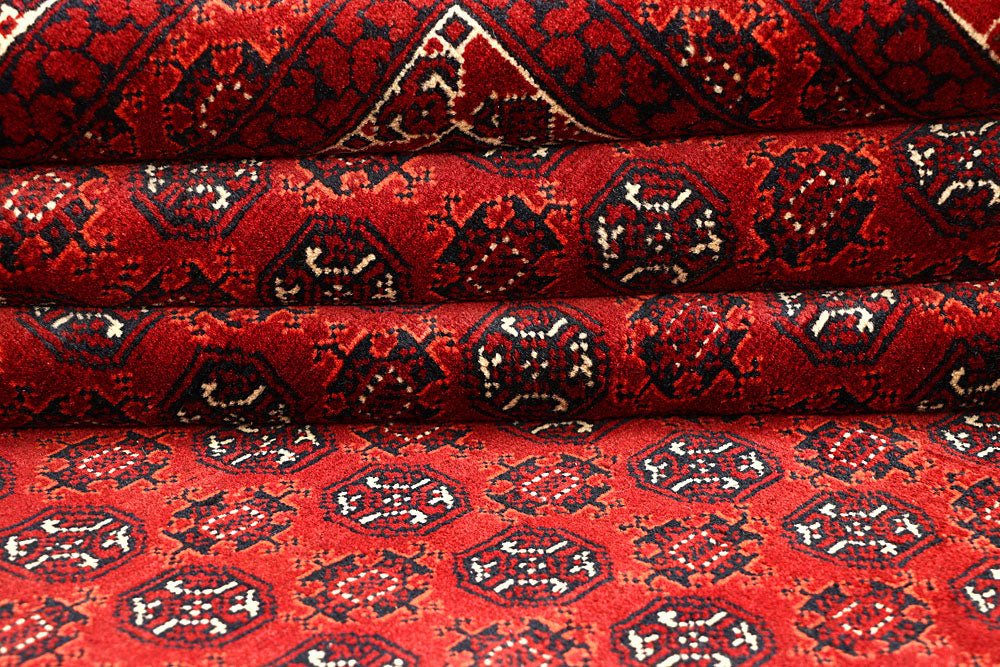 Firebrick Baluchi 6' 6 x 9' 6 - No. 61838 - ALRUG Rug Store