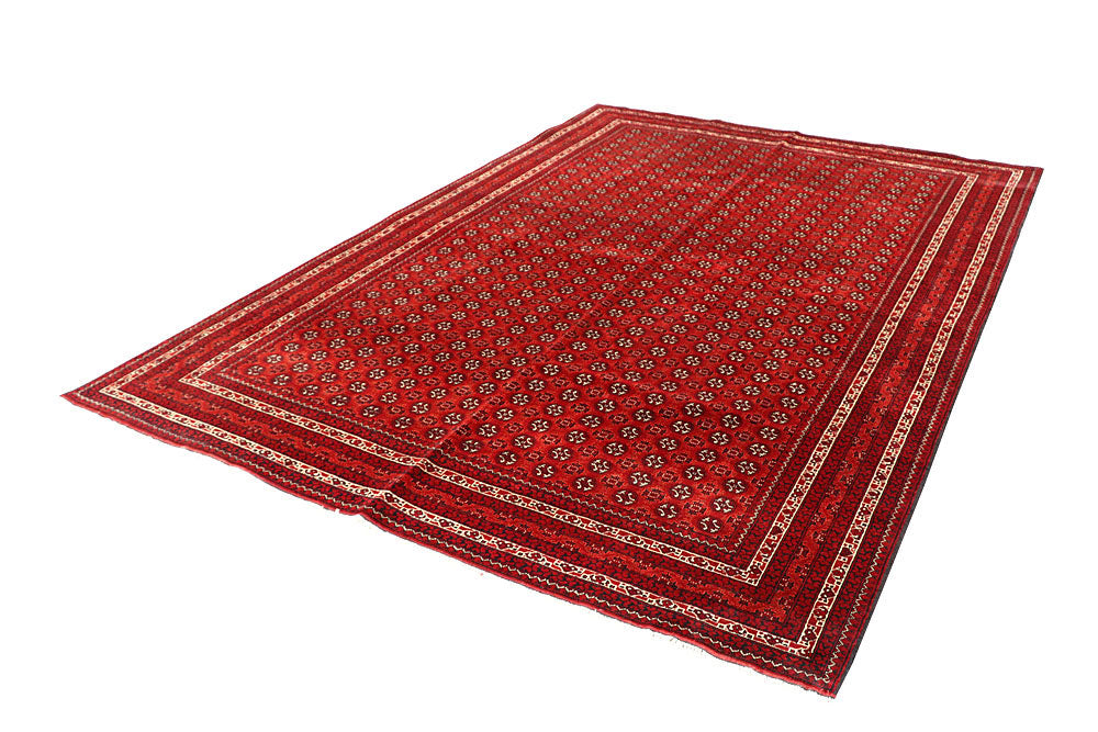 Firebrick Baluchi 6' 6 x 9' 6 - No. 61838 - ALRUG Rug Store