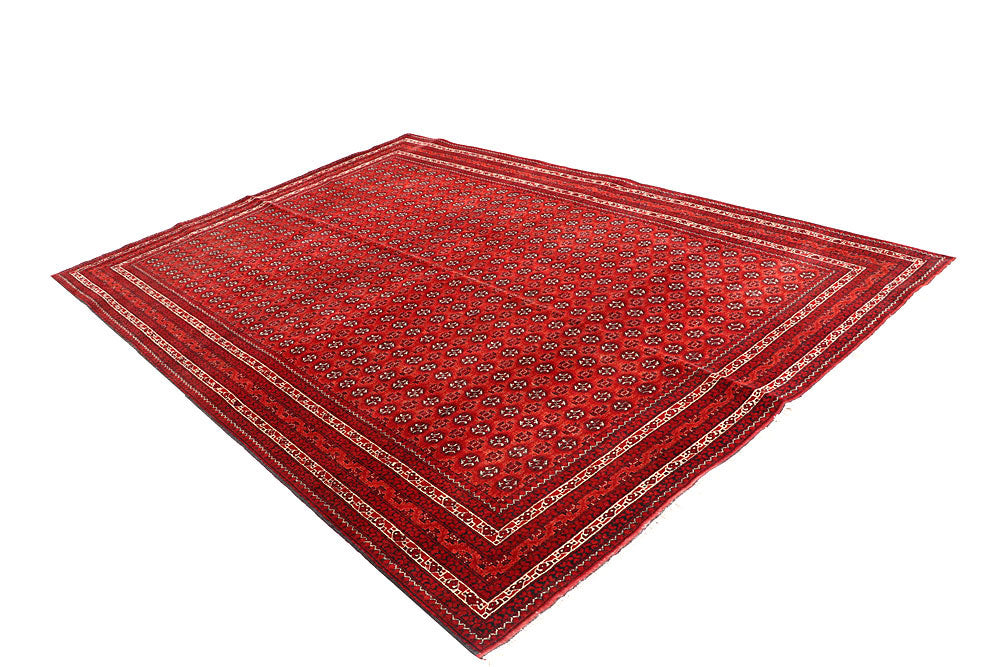 Firebrick Baluchi 6' 6 x 9' 6 - No. 61838 - ALRUG Rug Store