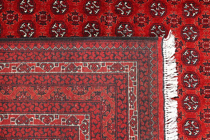 Firebrick Baluchi 6' 6 x 9' 6 - No. 61838 - ALRUG Rug Store