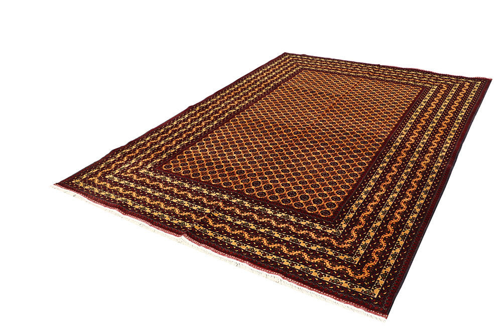 Multi Colored Baluchi 6' 4 x 9' 7 - No. 61840 - ALRUG Rug Store