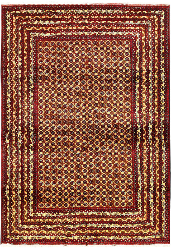 Multi Colored Baluchi 6' 4 x 9' 7 - No. 61840 - ALRUG Rug Store