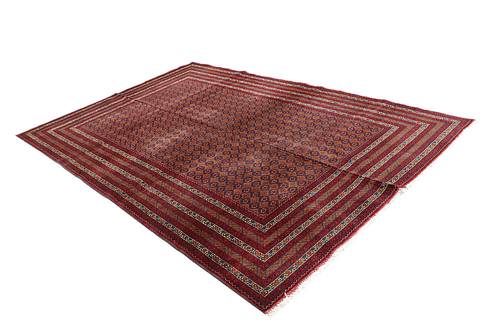 Multi Colored Baluchi 6' 4 x 9' 5 - No. 61842 - ALRUG Rug Store