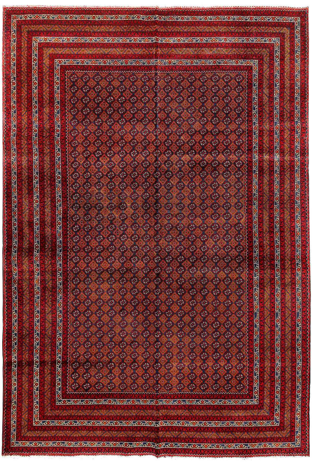 Multi Colored Baluchi 6' 4 x 9' 5 - No. 61842 - ALRUG Rug Store