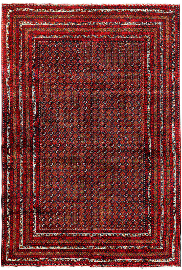 Multi Colored Baluchi 6' 4 x 9' 5 - No. 61842 - ALRUG Rug Store