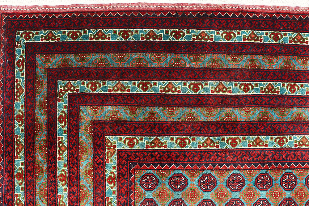 Multi Colored Baluchi 6' 2 x 9' 5 - No. 61843 - ALRUG Rug Store