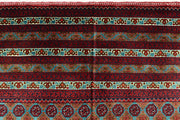 Multi Colored Baluchi 6' 2 x 9' 5 - No. 61843 - ALRUG Rug Store