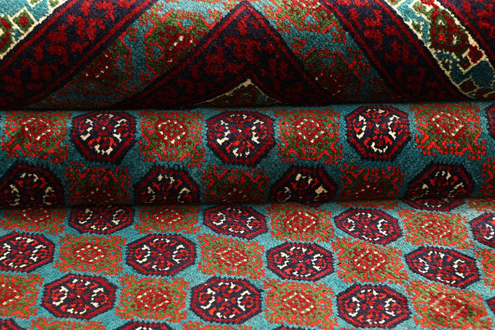 Multi Colored Baluchi 6' 2 x 9' 5 - No. 61843 - ALRUG Rug Store