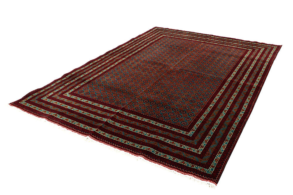 Multi Colored Baluchi 6' 2 x 9' 5 - No. 61843 - ALRUG Rug Store