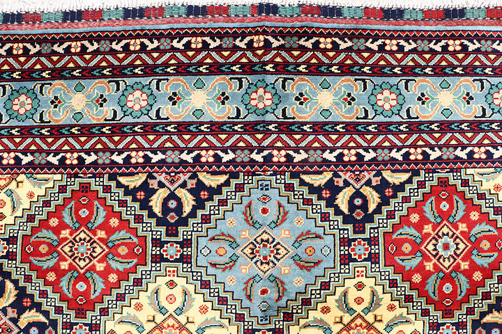 Multi Colored Baluchi 6' 7 x 10' - No. 61844 - ALRUG Rug Store
