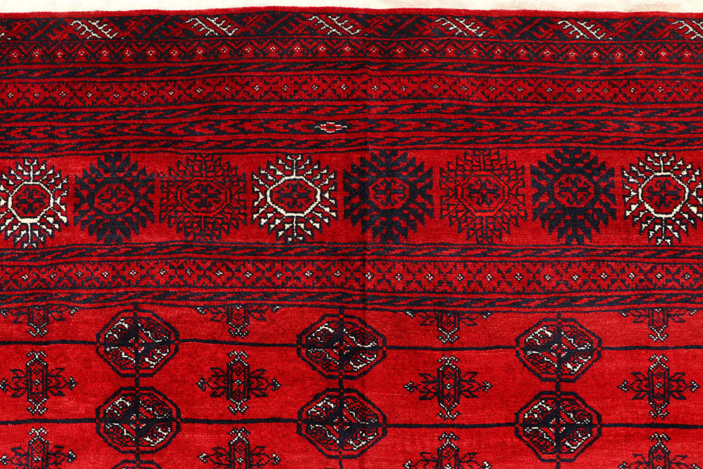 Firebrick Bokhara 7' 1 x 9' 5 - No. 61845 - ALRUG Rug Store